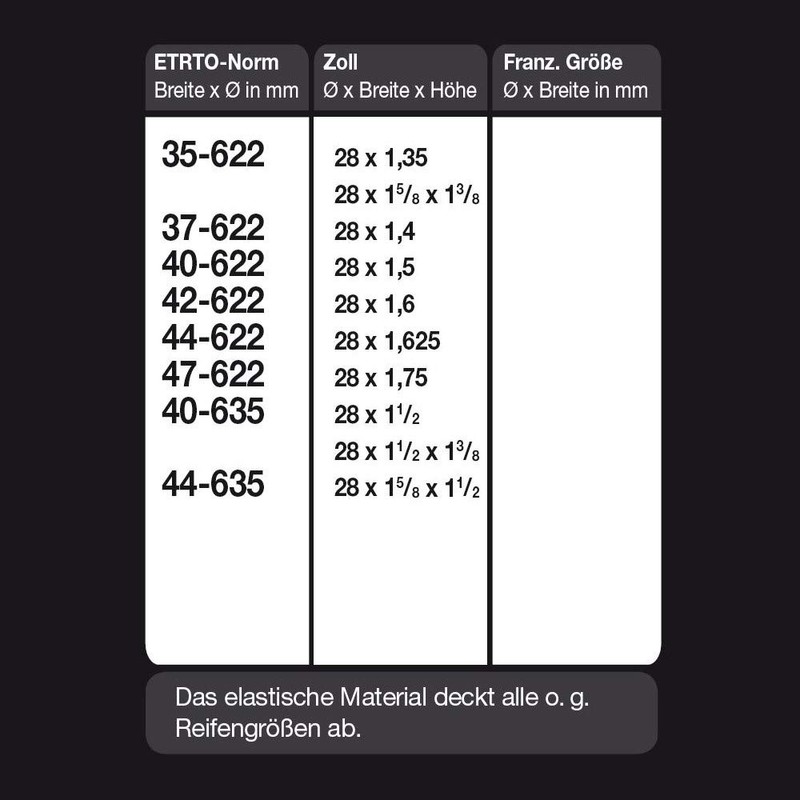 FISCHER Bicycle Inner Tube for E-Bikes Various Sizes