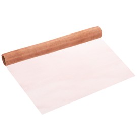 PATIKIL Brass Woven Wire Mesh Screen Roll 39x12", 60 Mesh Filter Metal Coarse Dense Gauze Mesh for Window Security Vent Cover Filtration Animals Fence, Purple