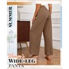 Neer 3 Pack Women's Wide Leg Pants High Waist Drawstring