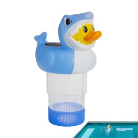 Solar Pool Chlorine Floater - Smart Floating Pool Chlorine Dispenser,Energy-Saving Dispenser Decor for Swimming Outdoor Spa Tub