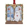 Beacon Design Cat in Window Ornament