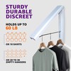 InstaHanger Clothes Drying Rack - Wall Mounted Laundry Drying Rack