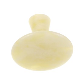 FRCOLOR Gua Mushroom Massage Tool for Facial Aging and Relaxation Stone for Home and Compact Design for Travel and Hot