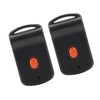 2 Pcs Mini Garage Door Remote Garage Transmitter for MultiCode