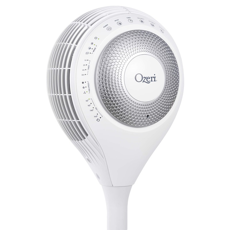 Ozeri 360 Duo Tower Fan, with Dual Oscillation