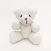NEW 1 X WHITE Teddy Bears 12cm - Cute Cuddly