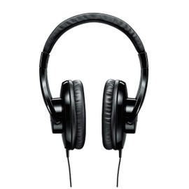 SHURE Sure Professional Quality Headphones / SRH240A-BK-A Black: Sealed Type Home Recording DJ [Genuine Domestic Product/Manufacturer Warranty] Medium