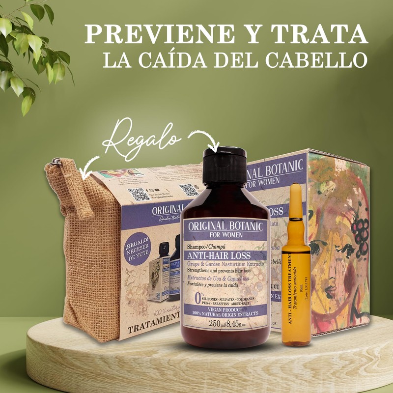 ORIGINAL BOTANIC Anti Hair Loss Kit for Women