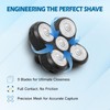 5 Pack Replacement Blades for Freebird Head Shaver | 5-Blade