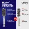 WICKED Professional ID Copper Tube Pipe Cleaner Replacement Brushes (1/2"