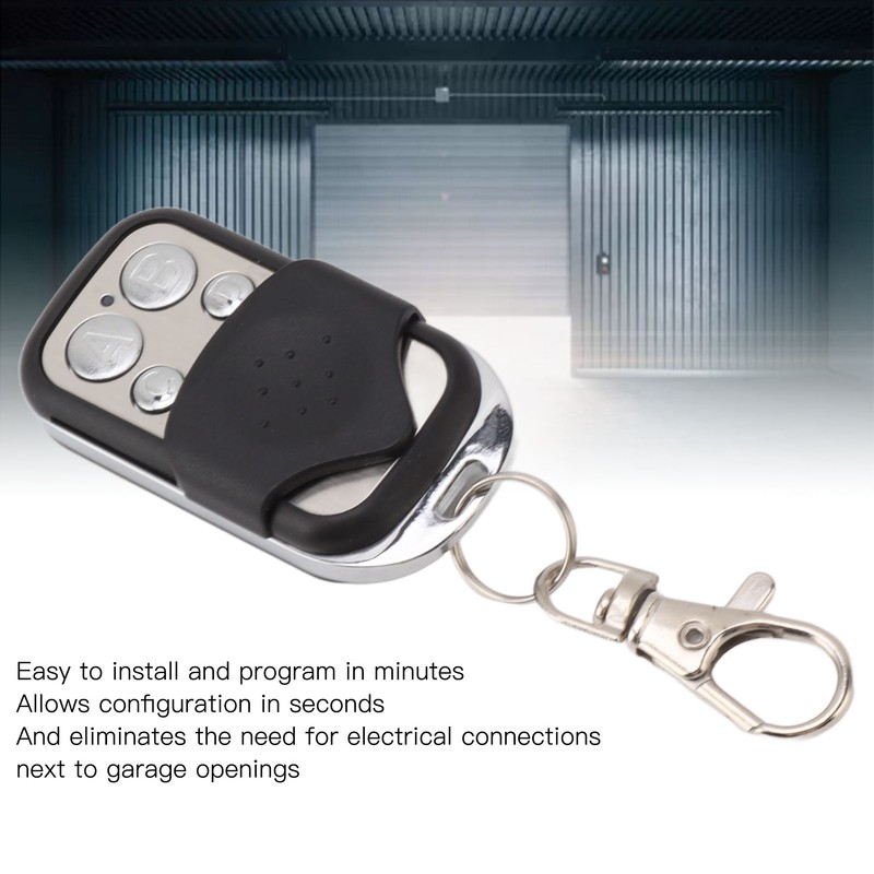 Garage Door Opener Remote Portable Prevent Interference Universal 433MHz 4