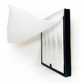 Nispira HY4866 3 in 1 True HEPA Replacement Filters | Compatible with MORENTO HY4866 Air Purifier and YIOU M1 Air Cleaner Purifier | Removes Smoke, VOCs, Odor | Pack of 5