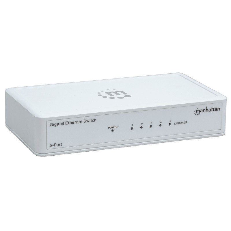 Manhattan 5-Port Gigabit Ethernet Switch (560696)