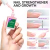 Gelike ec Nagelhärter Wachstums Nagel Rillenfüller: Hellrosa Nagelverstärker Reparatur für