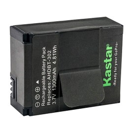 Kastar GOPRO3 Battery (4-Pack) for GoPro HD HERO3, HERO3+, AHDBT-302 work with GoPro AHDBT-201, AHDBT-301, AHDBT-302