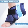 Hilph Ankle Ice Pack Wrap for Swelling & Sprained, Flexible