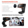 1080P HD Cámara Web, MTQ Webcam PC con Microfono,Cámara de