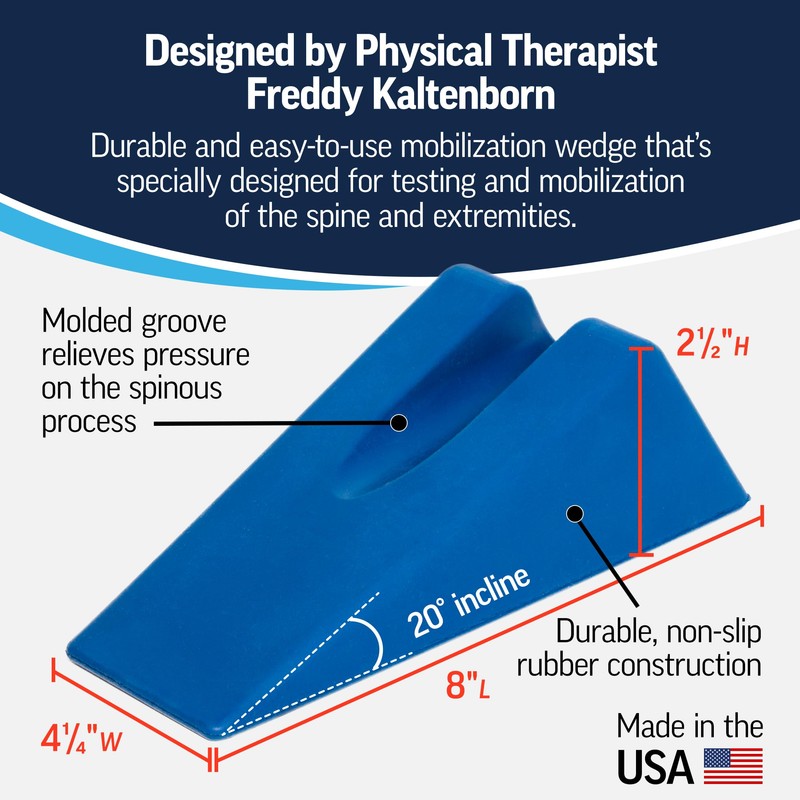 OPTP Original Kaltenborn Concept Wedge – Durable Mobilization Physical Therapy
