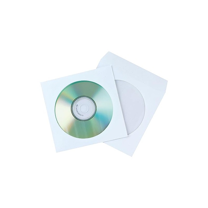 Q-Connect CD Envelope Paper (50 Pack)