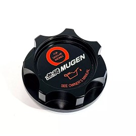 Unbranded BLACK BILLET ENGINE OIL FILLER CAP FOR HONDA CIVIC SI D16Z6 D16Y8 CRV MUGEN RD