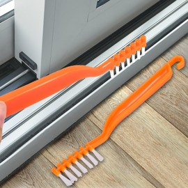 Window Slots Brush 2pcs, Track Cleaning Brush Window Brush for Window or Sliding Door Track Cleaning Tool