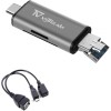 Universal 3in1 Type C USB Card Reader OTG Adapter fr