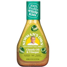 Newman's Own Classic Oil & Vinegar Salad Dressing, 16-oz. (Pack of 6)