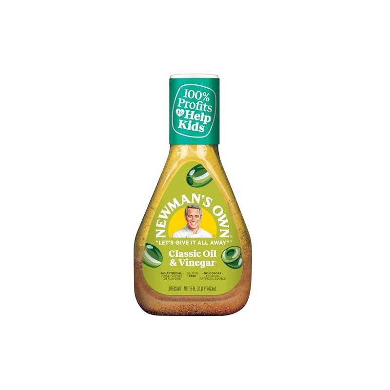 Newman's Own Classic Oil & Vinegar Salad Dressing, 16-oz. (Pack