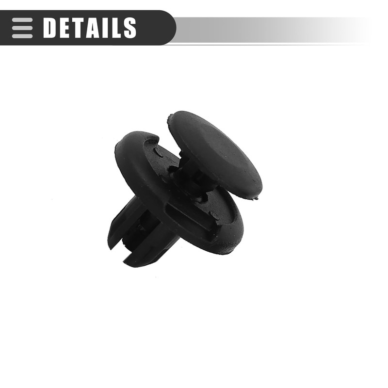 Motoforti Clips Rivets Fastener Wheel Arch Bumper Fender, for Honda,