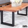PIPE DECOR Coffee Table Legs 12 Inch - Metal Legs