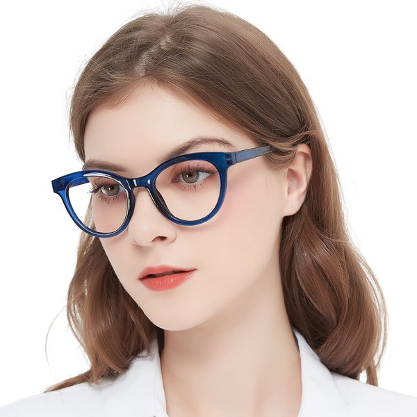 OCCI CHIARI 6.0 High Magnification Reading glasses Women Small Readers(4.0