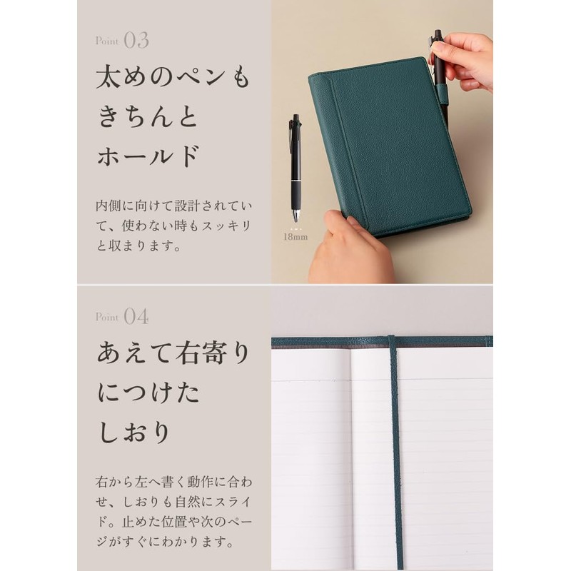 Business Leather Factory Notebook Cover (A5) Genuine Leather Notebook Cover,