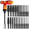 Ball End Hex Head Allen Wrench Drill Bit Set with
