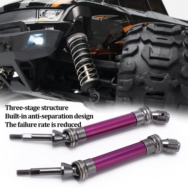 Detachable Rear Drive Shaft Assembly for Traxxas Slash Rustler Vxl