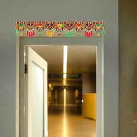 Toran Bandanwaar Decoration Traditional Decorative Hanging for Wall Door Home Temple Festival Wedding Function Party Décor and Gifting (Flower)