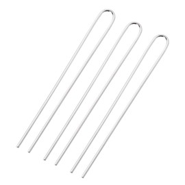 Artibetter 50pcs Professiona bobby pins U shape hair pins for women girls and hairdressing salon (White)