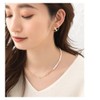 Cream Dot Necklace, Women's, Popular, Hypoallergenic, Nickel-free, 18K Coating, Short,