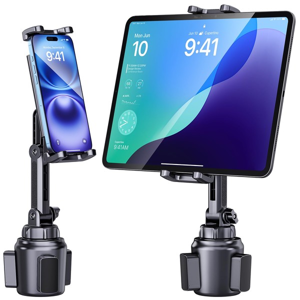 Uneawit Smartphone Holder, Car, Car, Smartphone, Tablet Stand, Extendable Arm,