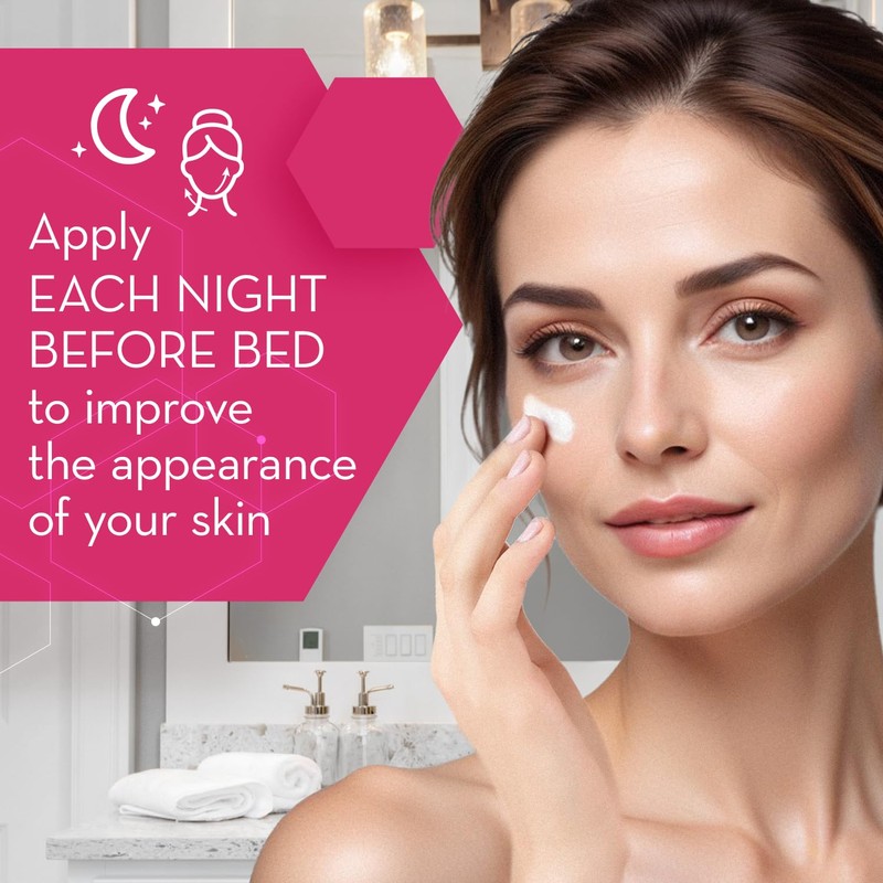 Cicatricure Anti-Wrinkle Night Face Cream: Intensive Overnight Aging Care, Moisturizes