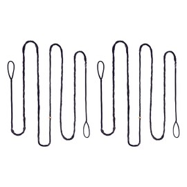 Sanlida Archery - 2 cuerdas de repuesto para arco recurvo estándar y universal Dacron BCY B55 para arco recurvo, AMO 48"/54"/66"/68"/70", 12 hebras (70")