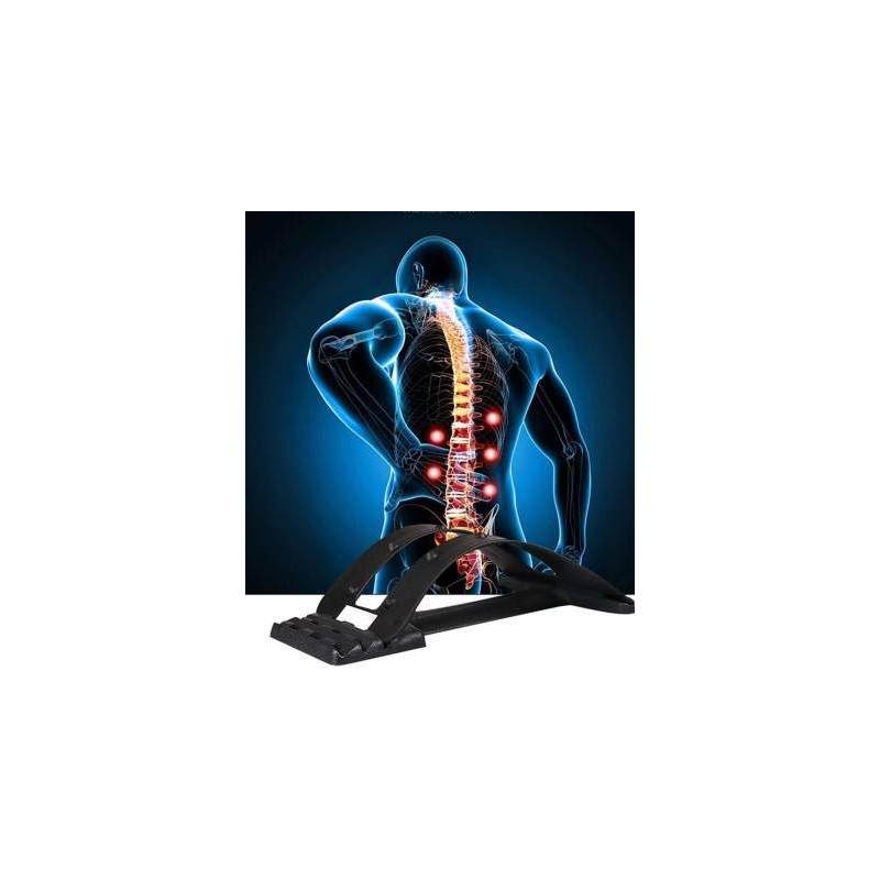 FIZLOZ Stretch Equipment Back Massager Magic Stretcher Fitness Lumbar Support