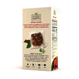 Good Earth Sensorial Blend All Natural Spiced Cherry Herbal Tea, 15 Count Tea Bags (Pack of 5)