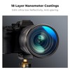 K&F Concept 62mm Star Filter Kit, 4 Points 6 Points