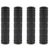 Zelerdo 2 Pairs Bike Handlebar Grips for Bikes (Black)