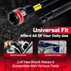 Geinxurn Impact Nut Driver Set, 20 Pieces 2.56”6”Long 6mm/8mm/10mm/ 11mm/13mm