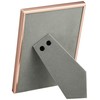 FUJICOLOR 505966 1403K Metal Cabinet Size Photo Stand, Pink Gold