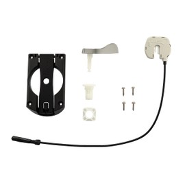FLUSHMATE AP400504-SN Universal Handle Replacement Kit for 504 Series - LH or RH Satin Nickel Handle Included, ADA Compliant, Quiet Operation, Ideal for Residential & Commercial Use