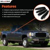 4 PCS Black Exterior Door Handle Front Rear Driver Passenger