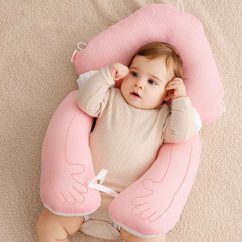 Toddler Neck Pillow Stable Support Safe Soft Breathable Cotton Fabric