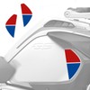 2 Stickers Compatible with Side Walls Tank Motorcycle R 1200